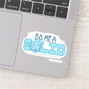 RICK EN MORTY™ Ben ik een vast Sticker