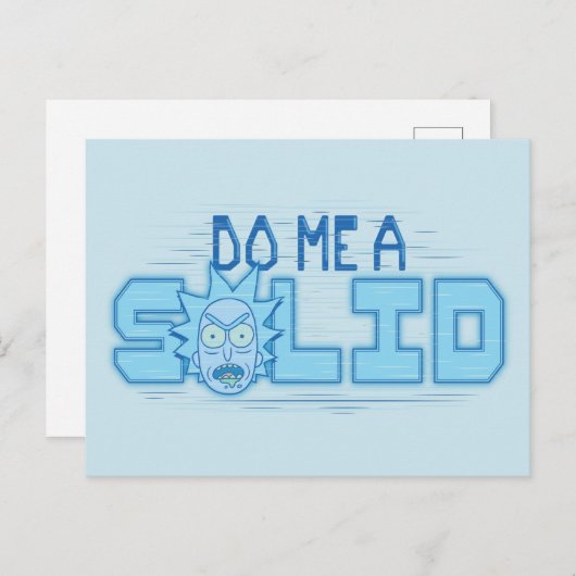 RICK EN MORTY™ | Ben ik een vast Uitnodiging Briefkaart (Voorkant / Achterkant)