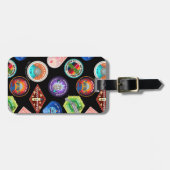 RICK EN MORTY™ | Buitengheidspatroon Bagagelabel (Voorkant horizontaal)