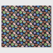 RICK EN MORTY™ | Buitengheidspatroon Cadeaupapier (Vlak)