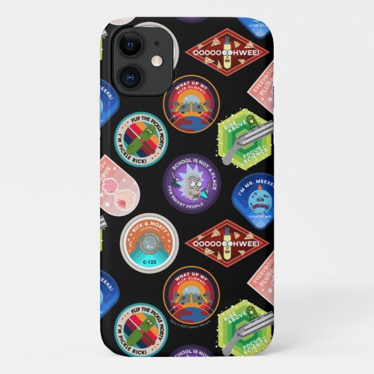 RICK EN MORTY™ | Buitengheidspatroon Case-Mate iPhone Case (Achterkant)