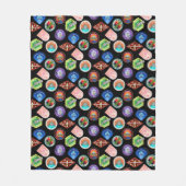 RICK EN MORTY™ | Buitengheidspatroon Fleece Deken (Voorkant)