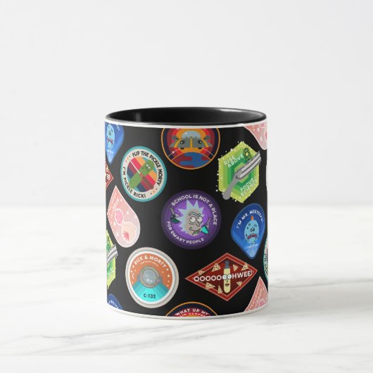 RICK EN MORTY™ | Buitengheidspatroon Mok (Midden)