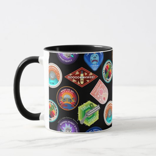 RICK EN MORTY™ | Buitengheidspatroon Mok (Links)