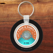 RICK EN MORTY™ | Buitengheidspatroon Sleutelhanger (Voorkant)