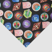 RICK EN MORTY™ | Buitengheidspatroon Tissuepapier (Detail)