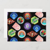 RICK EN MORTY™ | Buitengheidspatroon Uitnodiging Briefkaart (Voorkant / Achterkant)