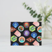 RICK EN MORTY™ | Buitengheidspatroon Uitnodiging Briefkaart (Staand voorkant)