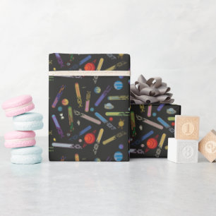 RICK EN MORTY™   Buitengraten Cadeaupapier