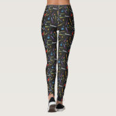 RICK EN MORTY™ | Buitengraten Leggings (Achterkant)