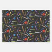 RICK EN MORTY™ | Buitengraten Patroon Inpakpapier Vel (Voorkant 2)