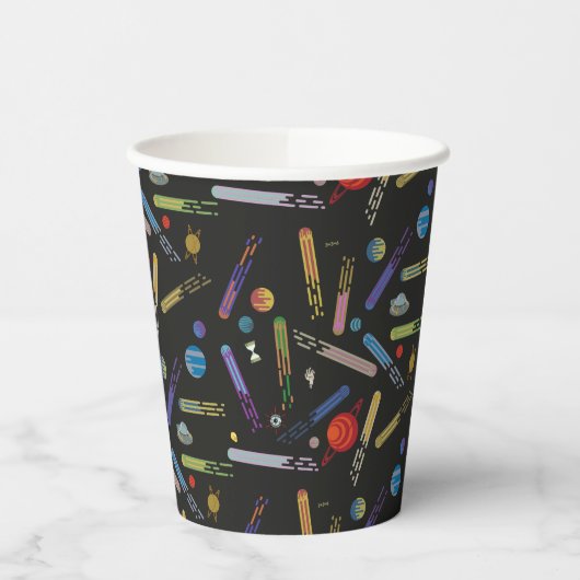 RICK EN MORTY™ | Buitengraten Patroon Papieren Bekers (Links)