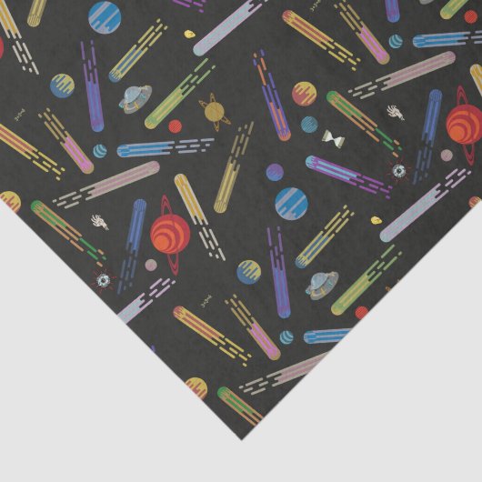 RICK EN MORTY™ | Buitengraten Patroon Tissuepapier (Detail)