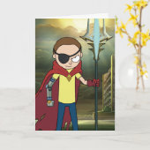 RICK EN MORTY™| Burgerlijke moraal Kaart (Gele Bloem)