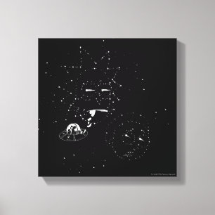 RICK EN MORTY™   Constellaties Canvas Afdruk