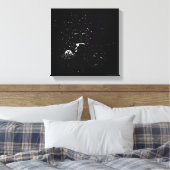 RICK EN MORTY™ | Constellaties Canvas Afdruk (Insitu (Slaapkamer))