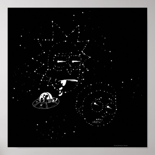 RICK EN MORTY™ | Constellaties Poster (Voorkant)