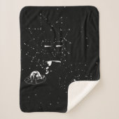 RICK EN MORTY™ | Constellaties Sherpa Deken (Voorkant)