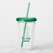 RICK EN MORTY™ | Dat was mijn plan de hele tijd Acryl Drinkbeker (Achterkant)
