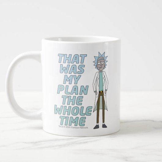 RICK EN MORTY™ | Dat was mijn plan de hele tijd Grote Koffiekop (Links)