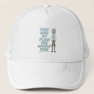 RICK EN MORTY™   Dat was mijn plan de hele tijd Trucker Pet