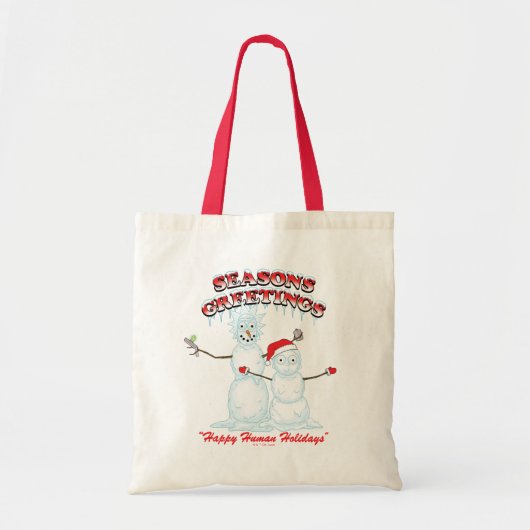 Rick en Morty | De groeten van Snowmen Snowmen Tote Bag (Voorkant)