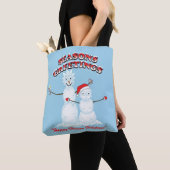 Rick en Morty | De groeten van Snowmen Snowmen Tote Bag (Dichtbij)