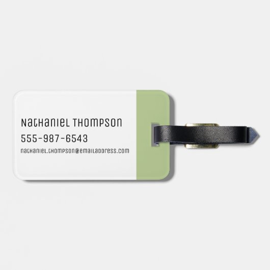 RICK EN MORTY™ | Draai de kaarde om Bagagelabel (Achterkant horizontaal)