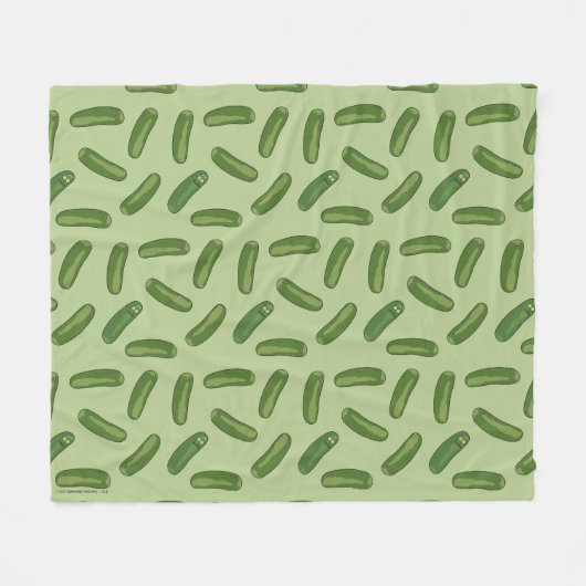 RICK EN MORTY™ | Draai de kaarde om Fleece Deken (Voorkant (Horizontaal))