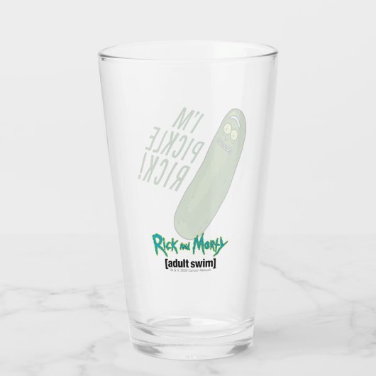 RICK EN MORTY™ | Draai de kaarde om Glas (Achterkant)