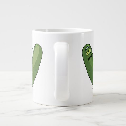 RICK EN MORTY™ | Draai de kaarde om Grote Koffiekop (Achterkant)