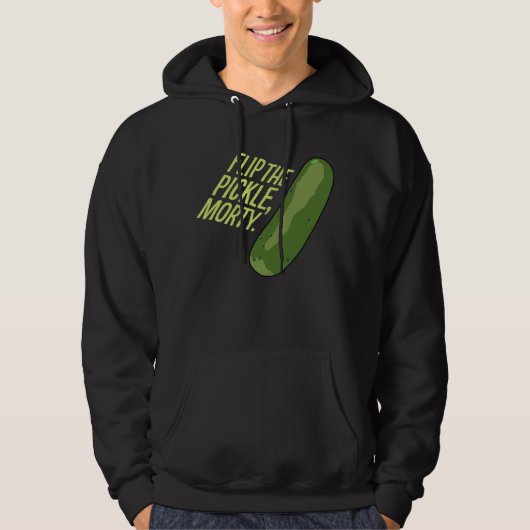 RICK EN MORTY™ | Draai de kaarde om Hoodie (Voorkant)
