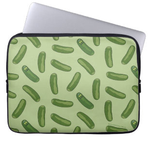 RICK EN MORTY™   Draai de kaarde om Laptop Sleeve