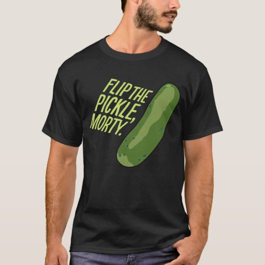 RICK EN MORTY™ | Draai de kaarde om T-shirt (Voorkant)