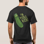 RICK EN MORTY™ | Draai de kaarde om T-shirt (Achterkant)