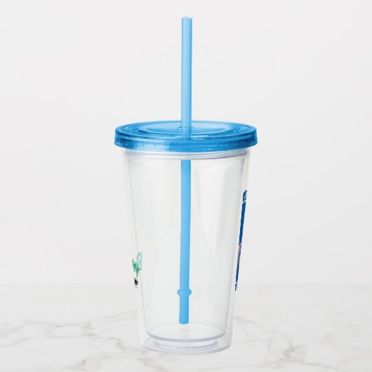 RICK EN MORTY™ | Eerbiediging van uw tandwielen Acryl Drinkbeker (Rechts)