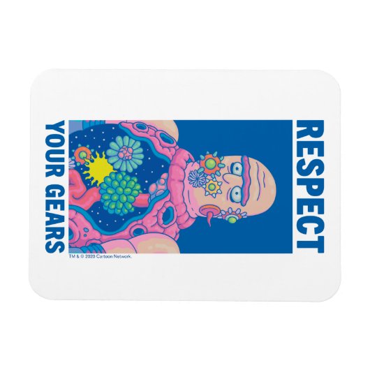 RICK EN MORTY™ | Eerbiediging van uw tandwielen Magneet (Horizontaal)