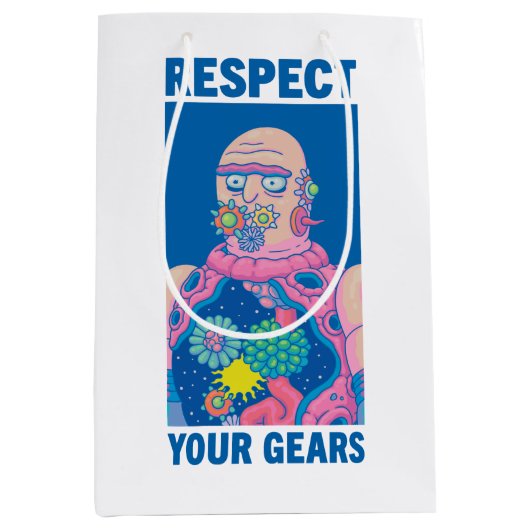 RICK EN MORTY™ | Eerbiediging van uw tandwielen Medium Cadeauzakje (Voorkant)