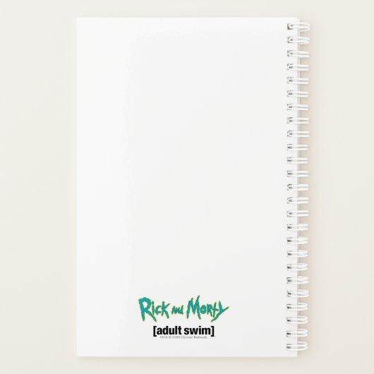 RICK EN MORTY™ | Eerbiediging van uw tandwielen Planner (Achterkant)