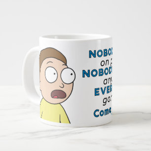 RICK EN MORTY™   Er bestaat geen enkel doel Grote Koffiekop
