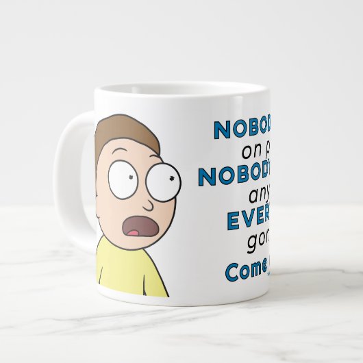 RICK EN MORTY™ | Er bestaat geen enkel doel Grote Koffiekop (Links)