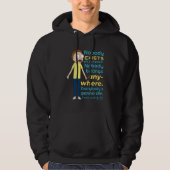RICK EN MORTY™ | Er bestaat geen enkel doel Hoodie (Voorkant)