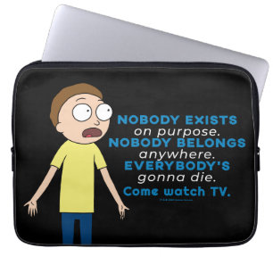 RICK EN MORTY™ Er bestaat geen enkel doel Laptop Sleeve
