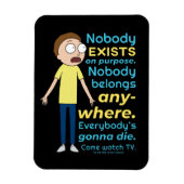 RICK EN MORTY™ | Er bestaat geen enkel doel Magneet (Verticaal)