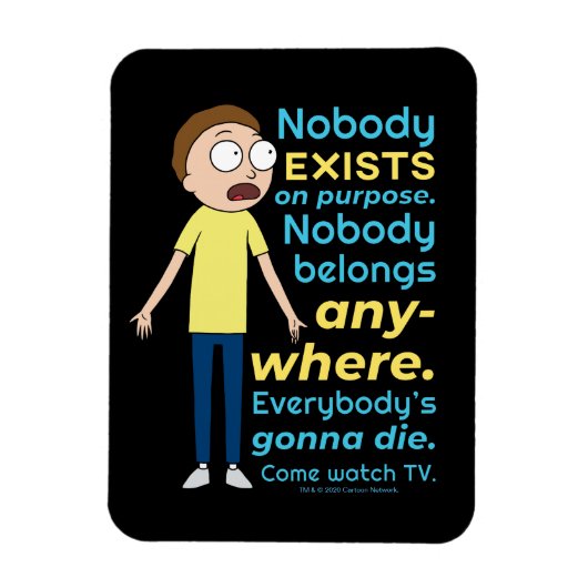 RICK EN MORTY™ | Er bestaat geen enkel doel Magneet (Verticaal)