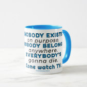 RICK EN MORTY™ | Er bestaat geen enkel doel Mok (Voorkant rechts)