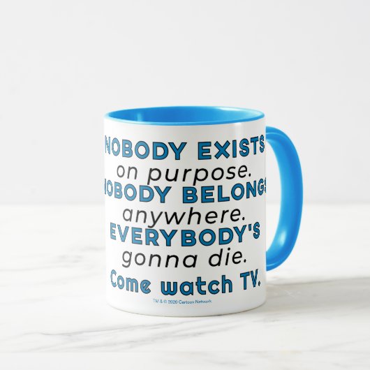 RICK EN MORTY™ | Er bestaat geen enkel doel Mok (Voorkant rechts)