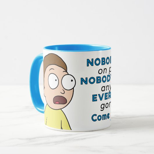 RICK EN MORTY™ | Er bestaat geen enkel doel Mok (Voorkant links)