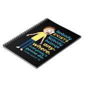 RICK EN MORTY™ | Er bestaat geen enkel doel Notitieboek (Linkerzijde)