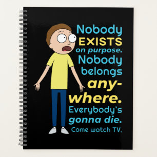 RICK EN MORTY™ Er bestaat geen enkel doel Planner